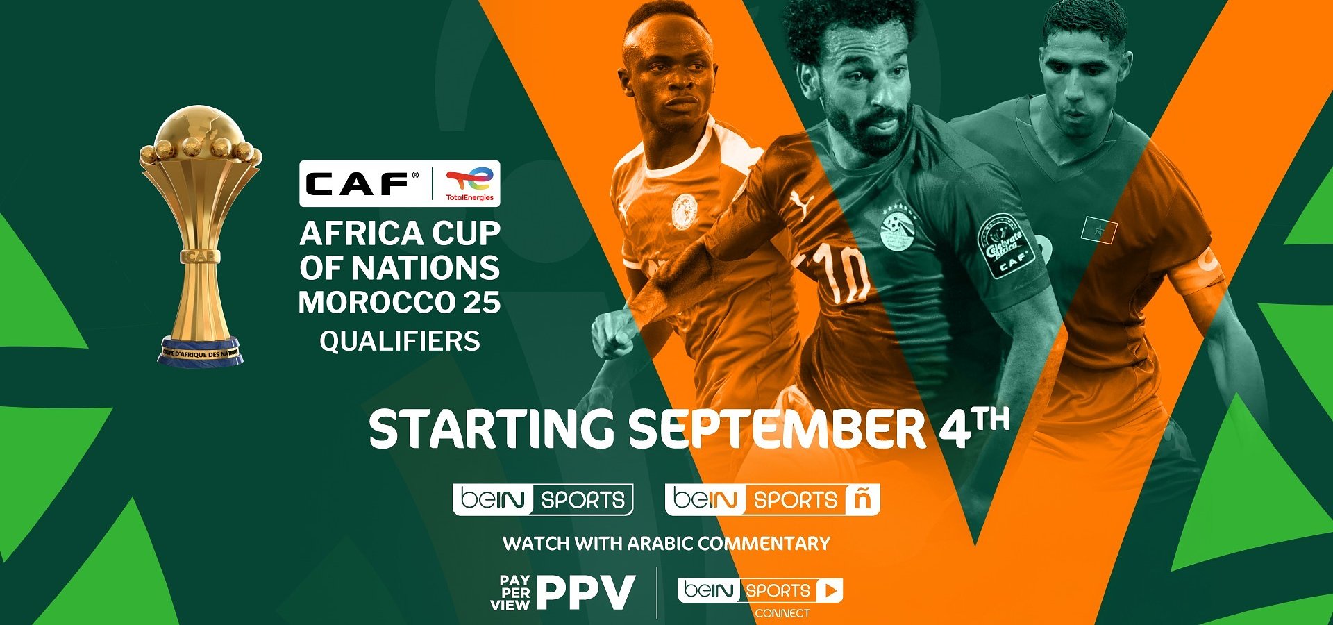 COUNTDOWN TO AFRICA CUP OF NATIONS MOROCCO 2025 BEGINS ON beIN SPORTS