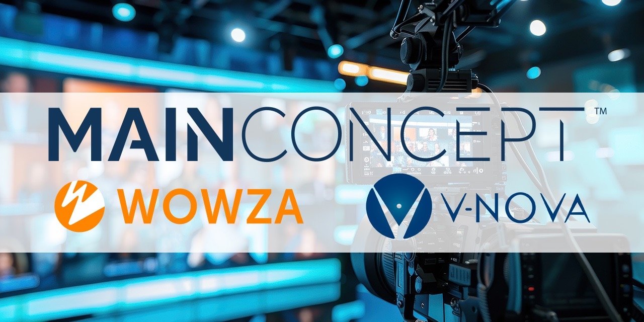 MainConcept Expands LCEVC with Wowza and Adds JPEG XS SDK to MainConcept Easy Video API ‘EVA’
