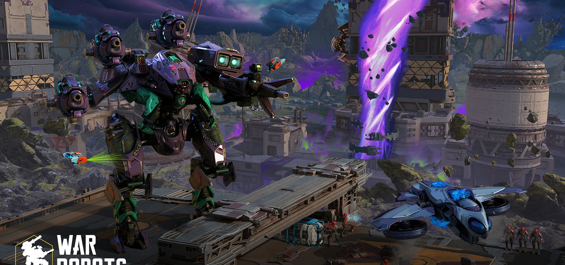 War Robots invite les joueurs à l'événement Faction Race
