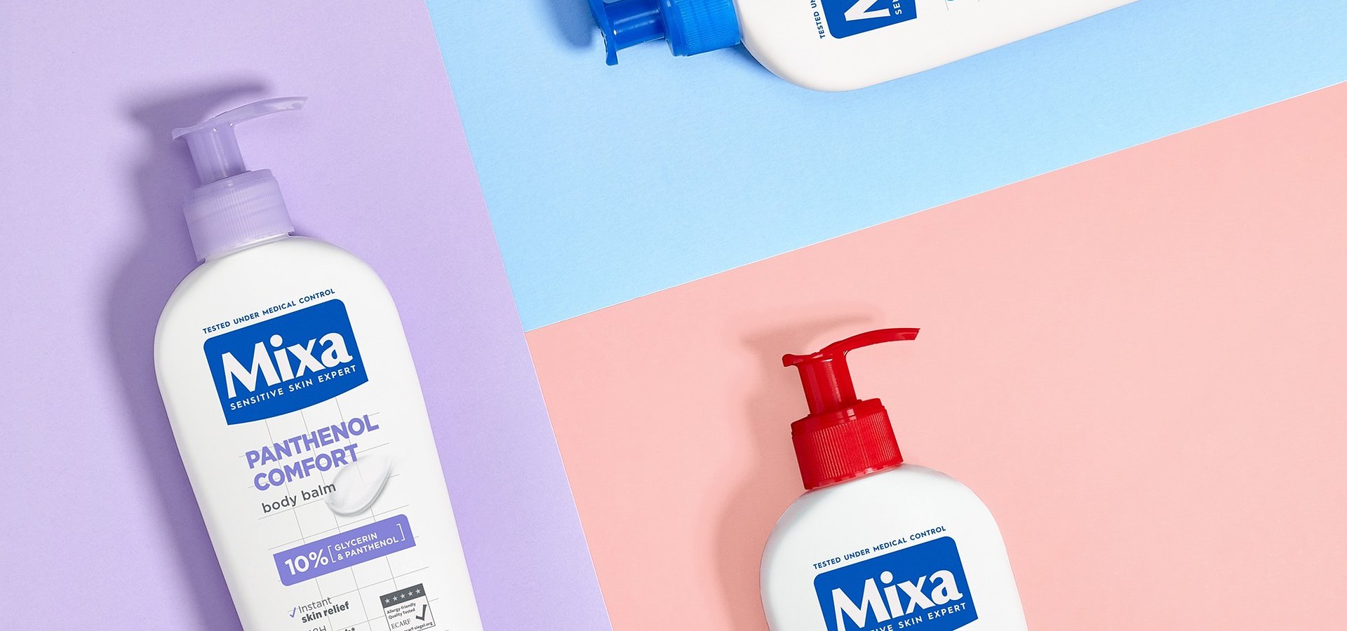 Recupere a pele após o Verão com Mixa, a marca especialista em pele sensível