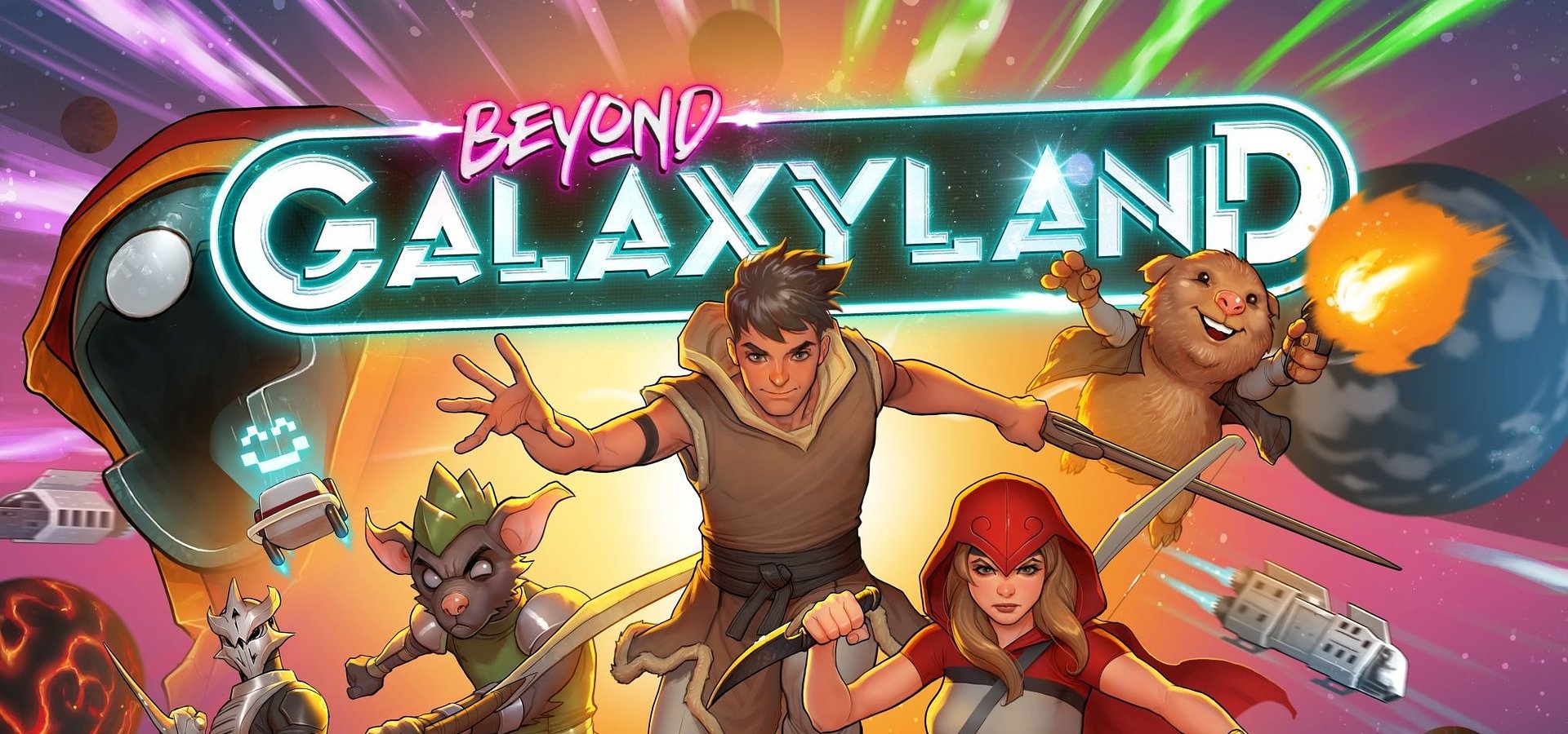 LIFT OFF FOR BEYOND GALAXYLAND!