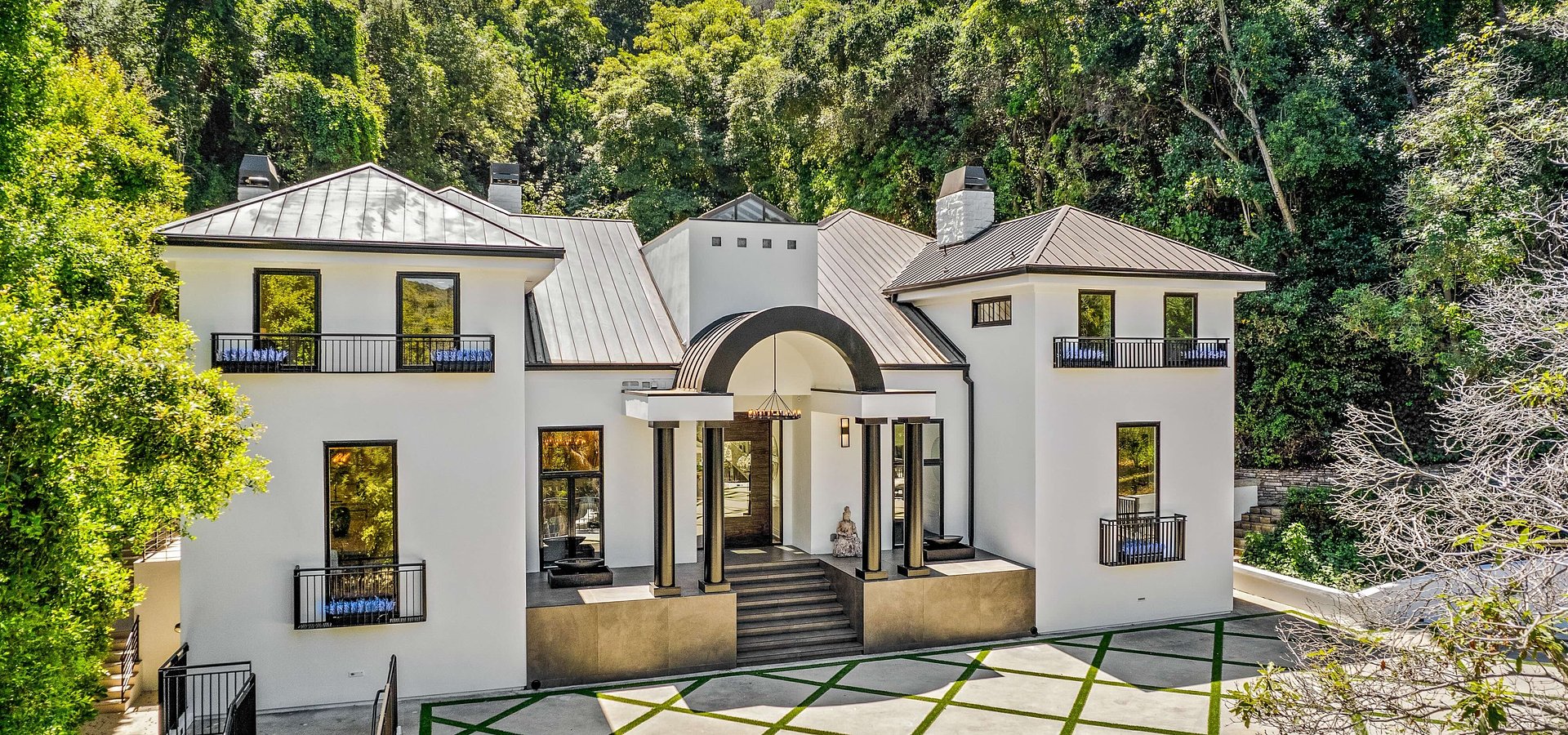 Exquisite Gated Bel Air Estate Listed for $12,500,000 by Coldwell Banker Realty