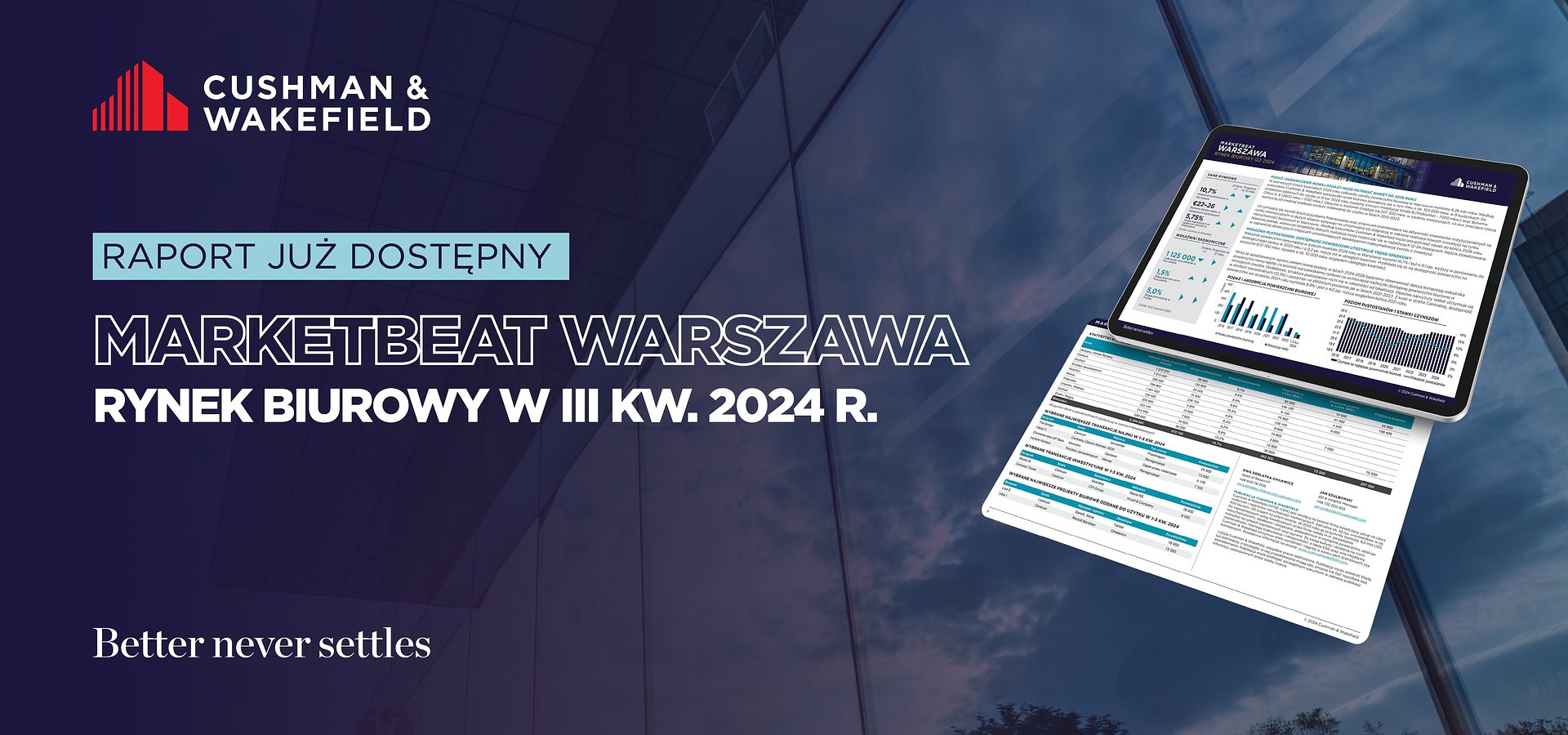 Stabilizacja na warszawskim rynku biurowym