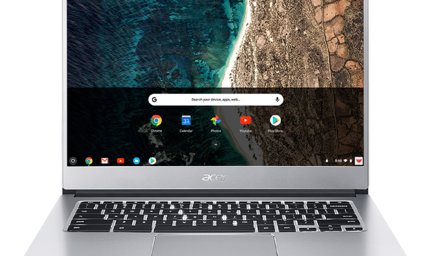 Acer Chromebook 514 z możliwością pracy na baterii nawet do 12 godzin i Corning Gorilla Glass
