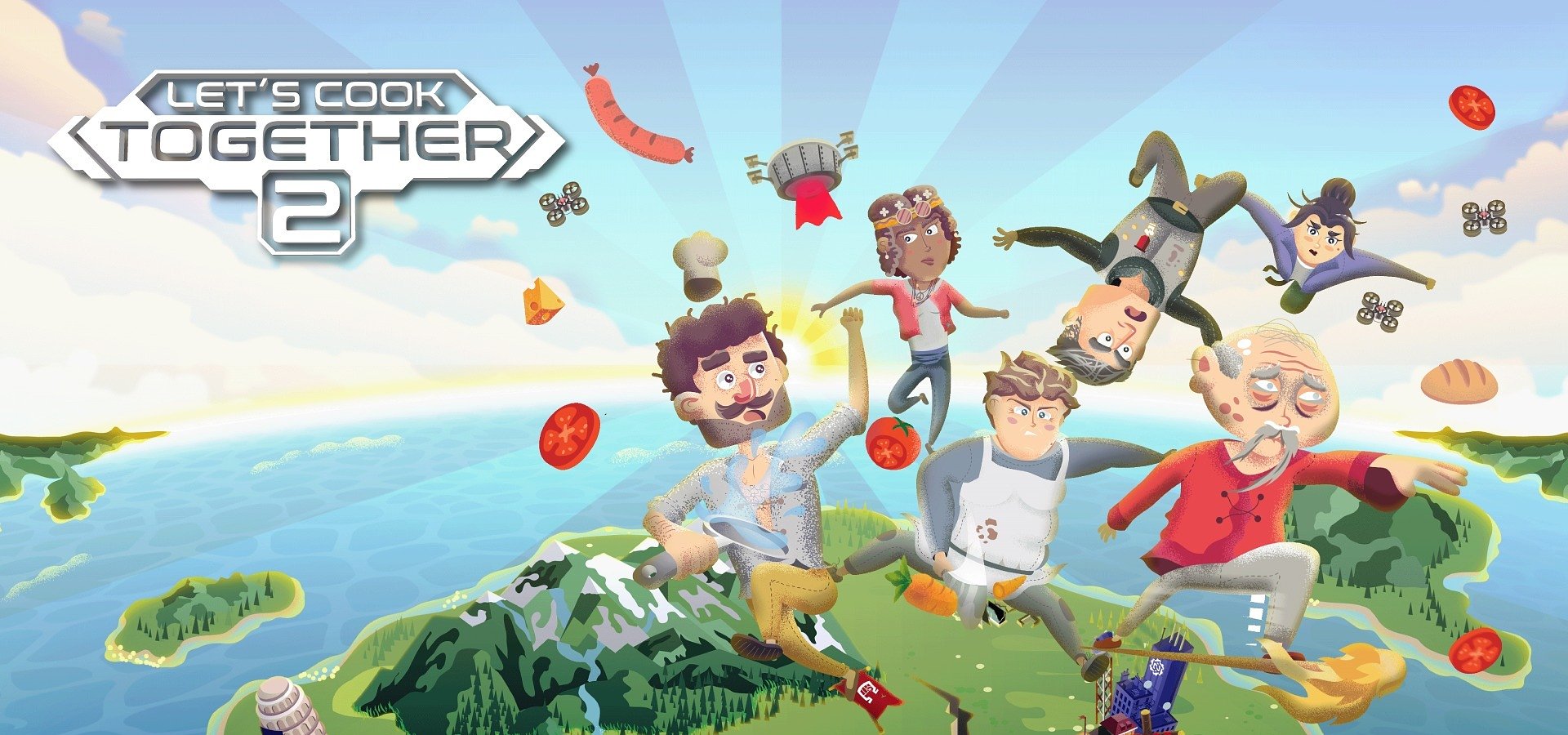 Noże już się ostrzą, a kucharze czekają w blokach! Kooperacyjne Let's Cook Together 2 zadebiutuje 6 lutego