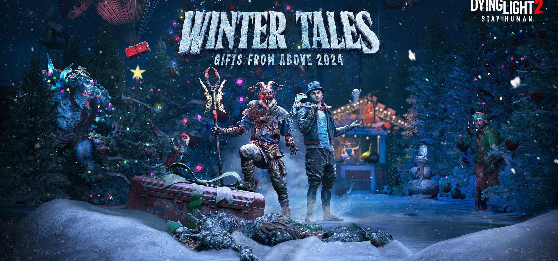 Zima wkracza do Dying Light 2: Stay Human za sprawą wydarzenia Winter Tales: Gifts from Above!