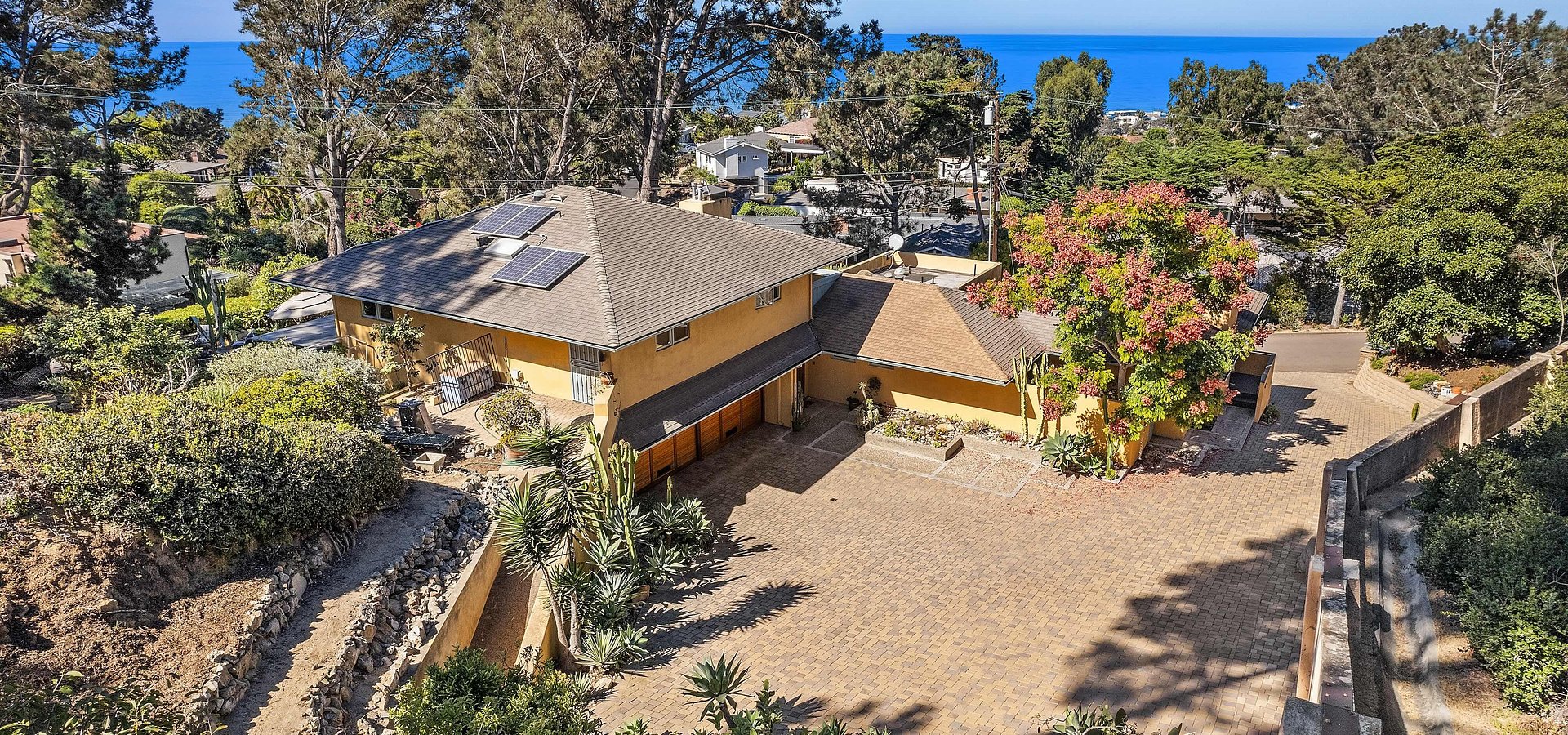 Mid-Century Modern Architecture Estate with Panoramic Ocean Views Designed by the Renowned John Lloyd Wright Listed for $7,499,000 by Coldwell Banker Realty