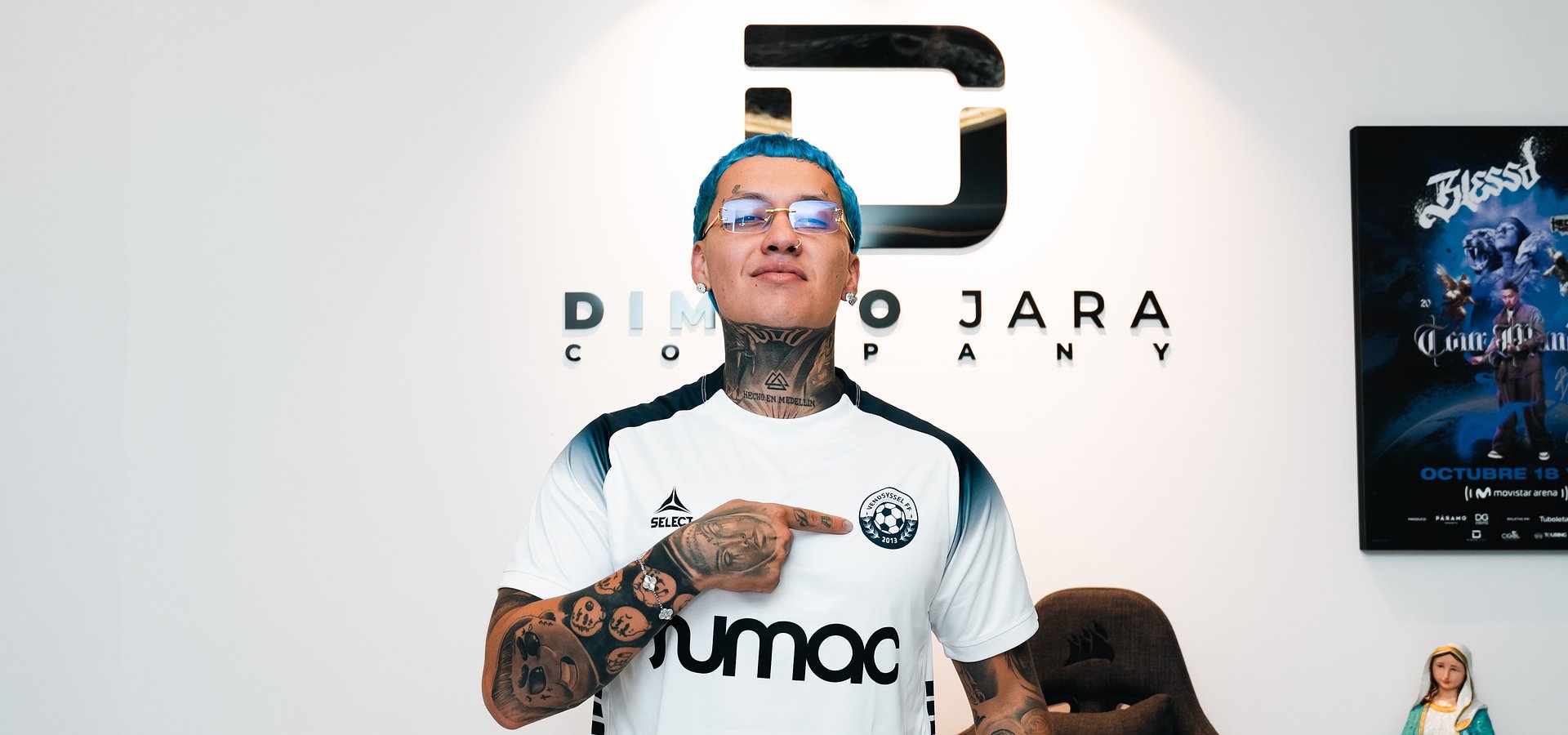 COLOMBIAN SUPERSTAR BLESSD BECOMES LEAD INVESTOR IN EUROPEAN FOOTBALL CLUB ACQUISITION