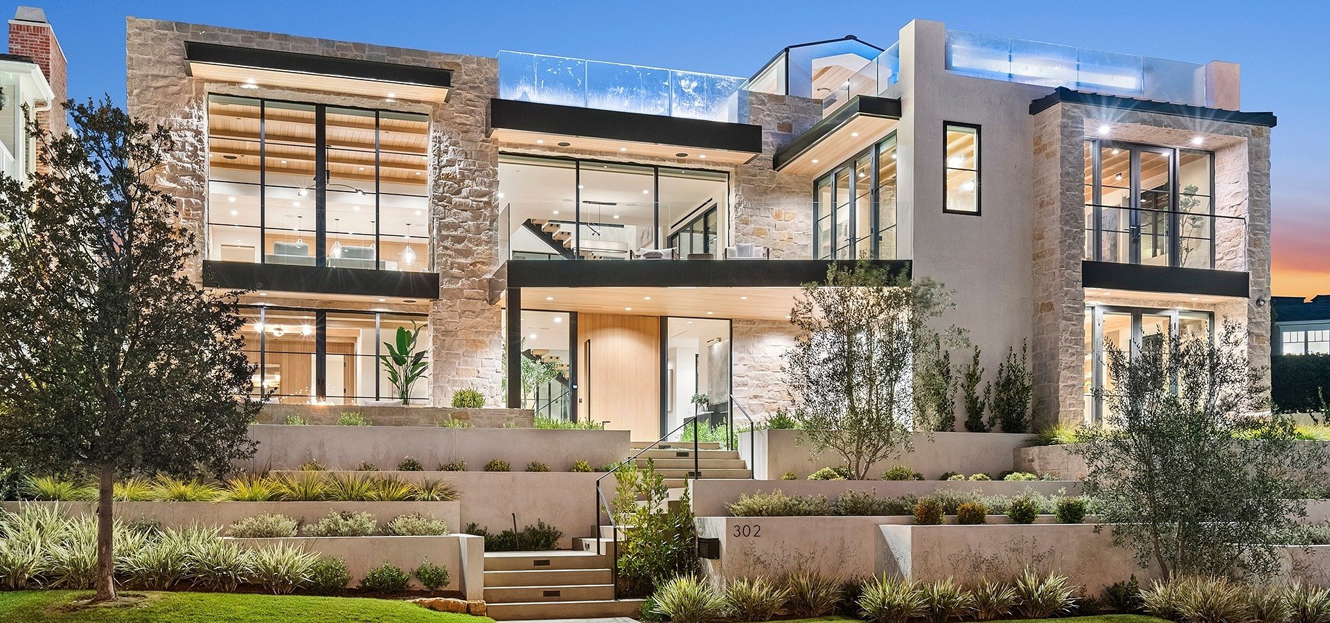 Newly Constructed Organic Contemporary Home with Impressive Panoramic Ocean & Harbor Views Listed for $13,100,000 by Coldwell Banker Realty