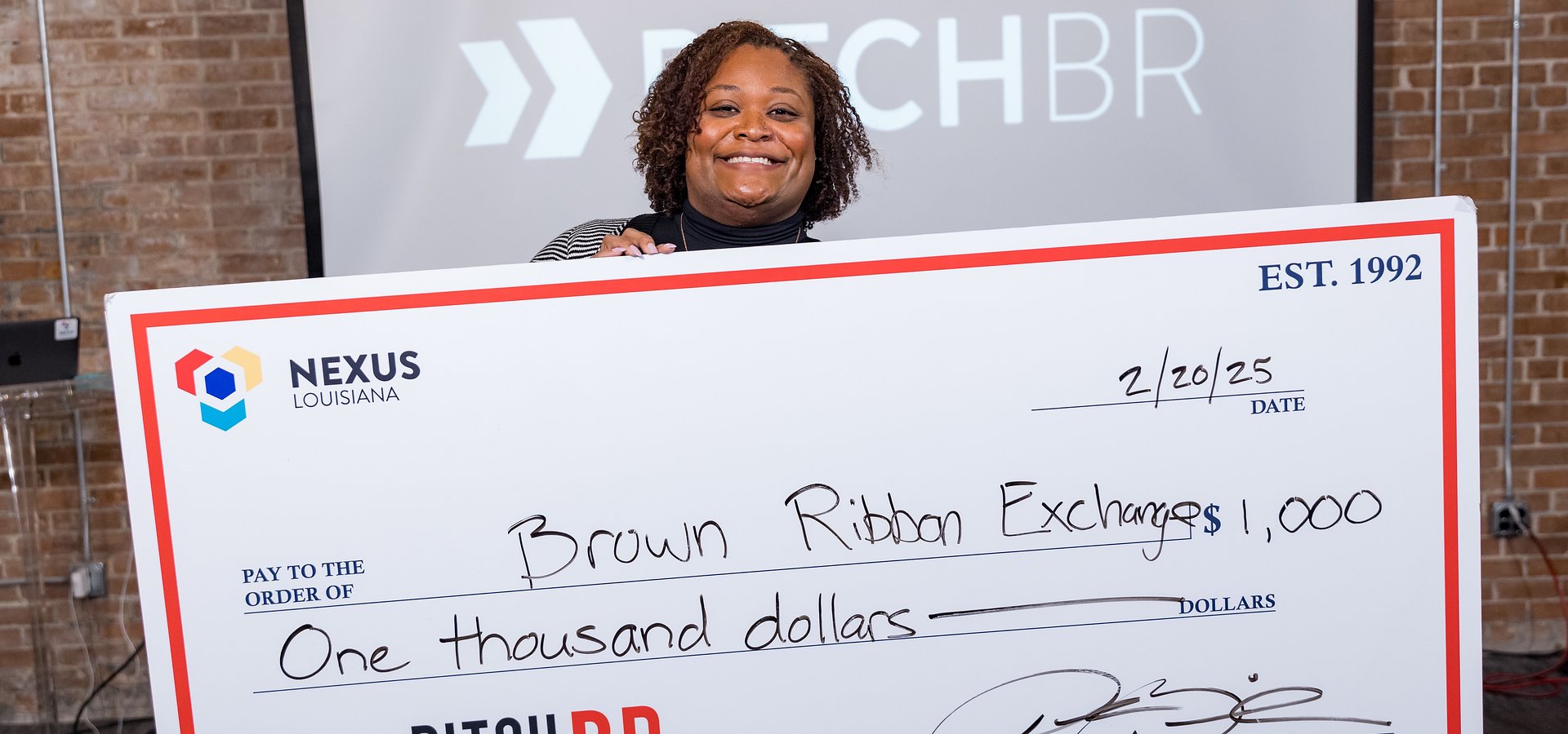Nexus Louisiana Announces Brown Ribbon Exchange as PitchBR Winner