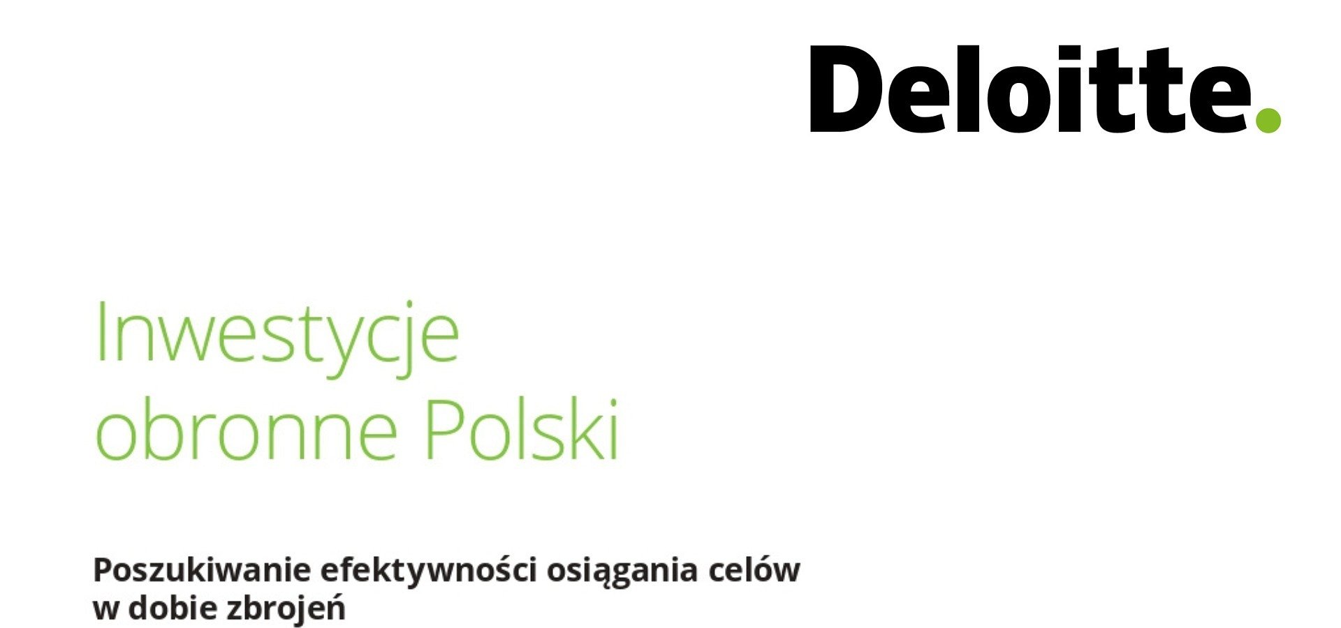 Do 2035 roku wydatki na obronność Polski mogą wynieść nawet 1,9 bln złotych