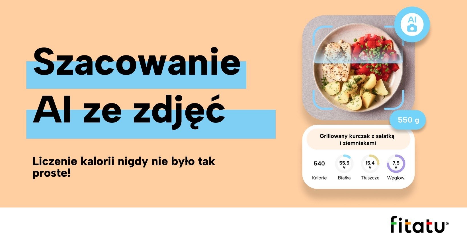 Rewolucyjna technologia AI analizuje kalorie ze zdjęcia posiłku