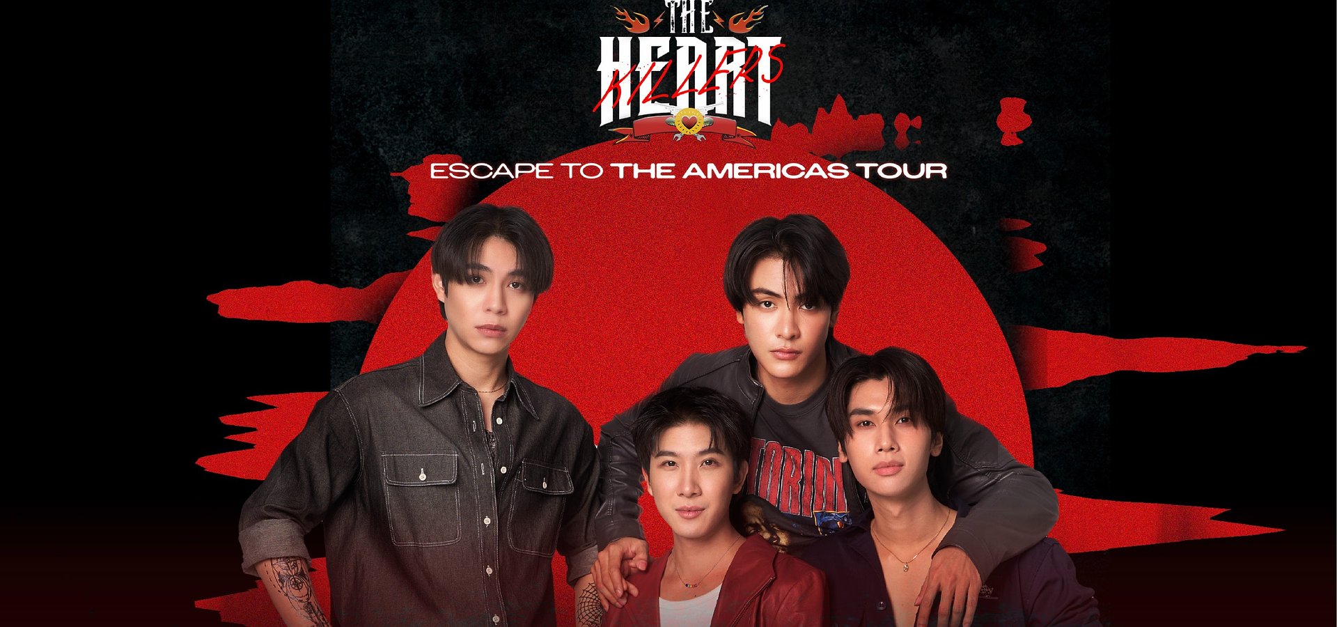 El elenco principal de la serie tailandesa, The Heart Killers, llegará a México con su Escape to the Americas Tour para un fan meeting inolvidable