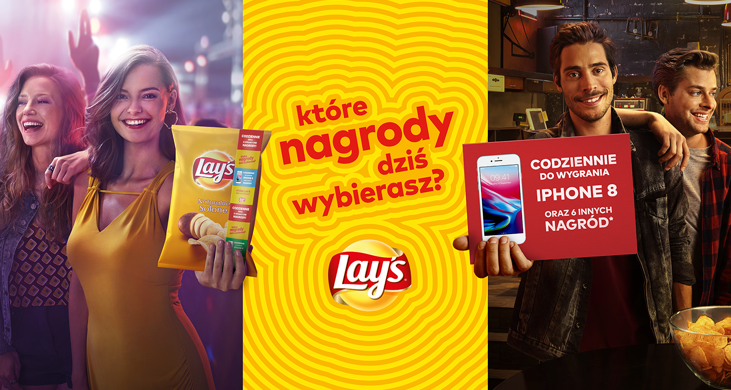 "Które nagrody dziś wybierasz?" w konkursie Lay’s 