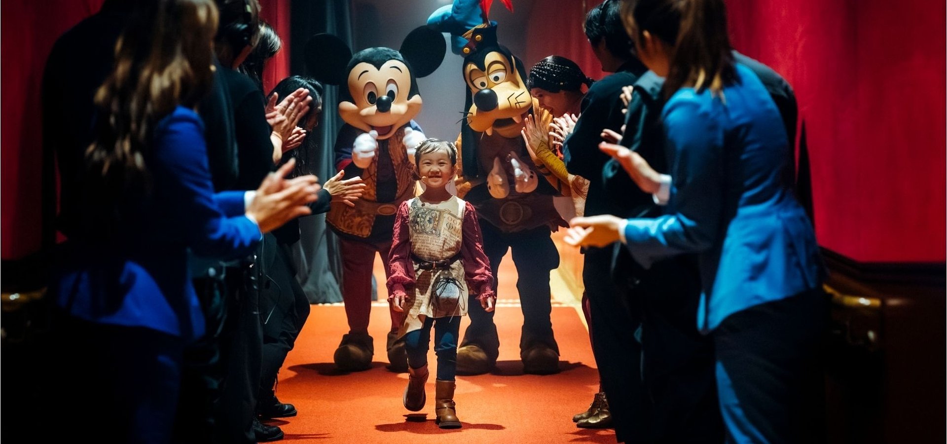 Disney Fan's Wish to Perform on Stage Comes True