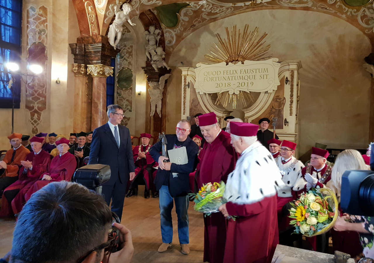 Jurek Owsiak z Nagrodą Księżnej Jadwigi Śląskiej