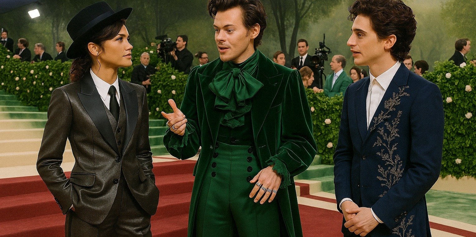 Met Gala 2025: ecco come l'IA di Hockerty immagina i look delle star