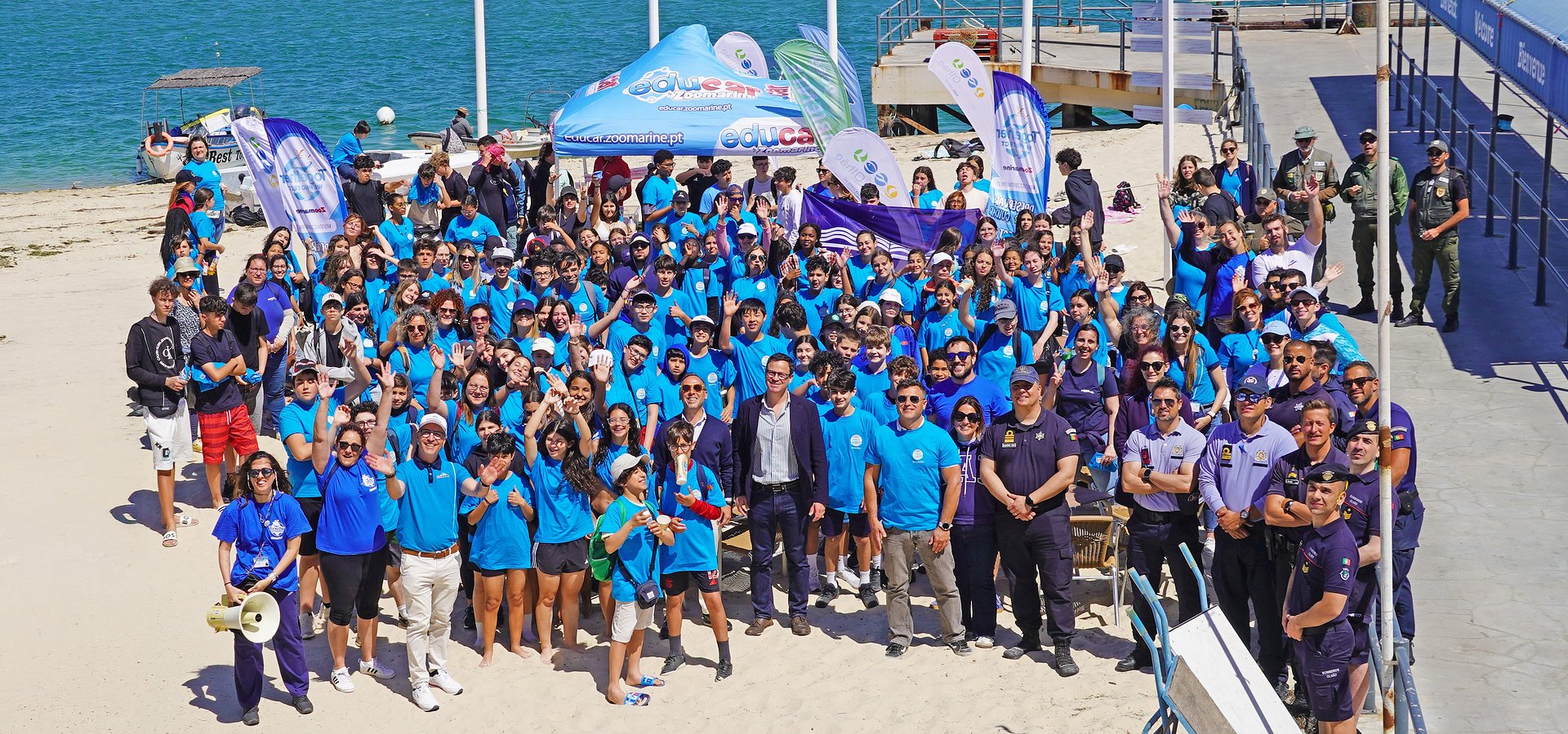 Mais de 220 kg de resíduos retirados da Ilha da Armona