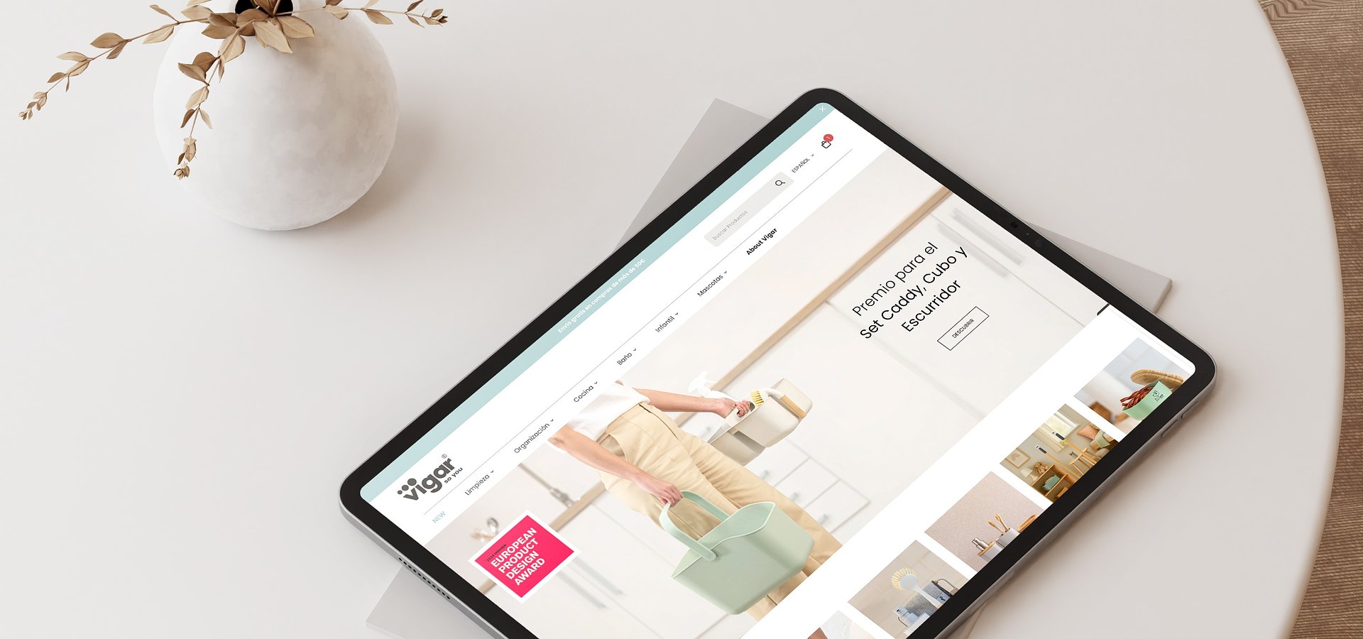 Vigar inaugura su nueva tienda online: diseño, cercanía y seguridad ahora caben en un solo clic