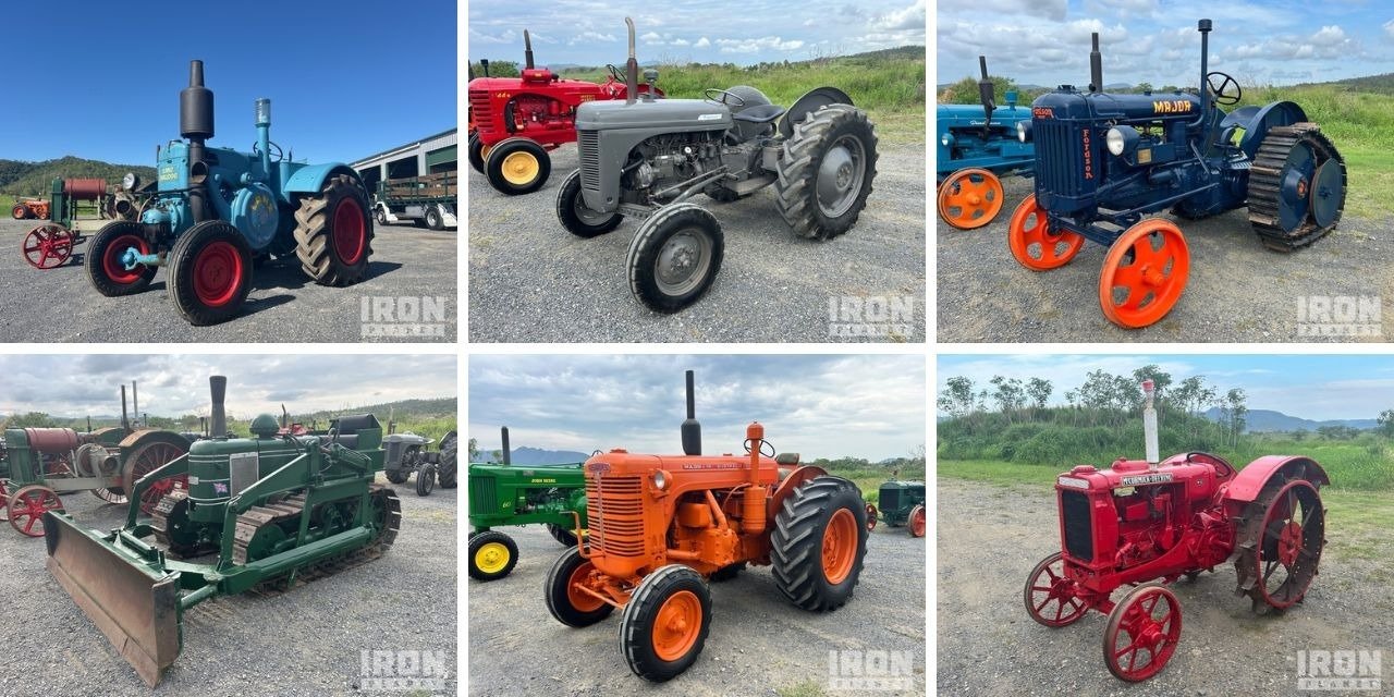 A Tribute to Classic Engineering: Rare Vintage Tractors Up for Auction