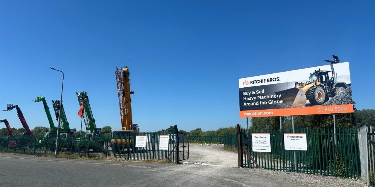 Ritchie Bros. Opens a Storage Yard in Ireland, Enabling Local Consignments with Global Reach