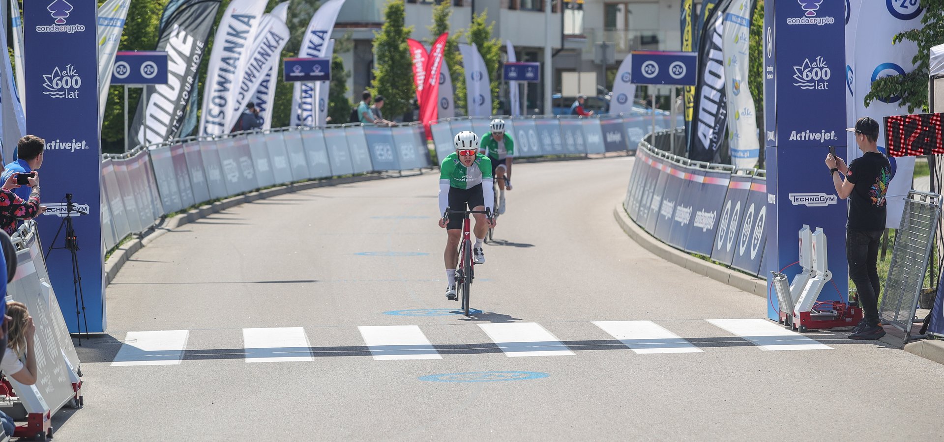 Walka do ostatnich metrów. Finisz PZU Gran Fondo w Ełku godny największych klasyków