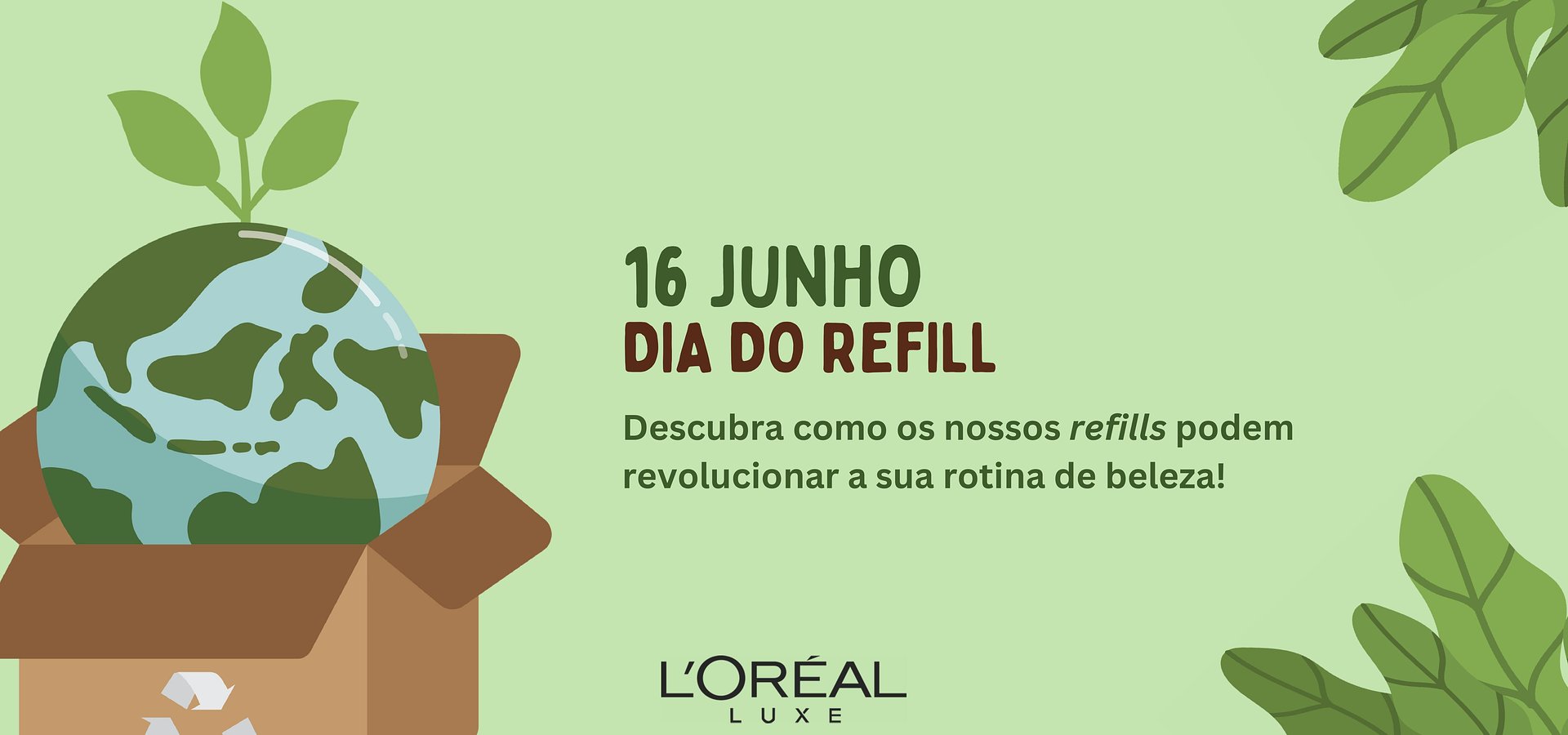 Dia do Refill: Um compromisso renovado com a beleza sustentável