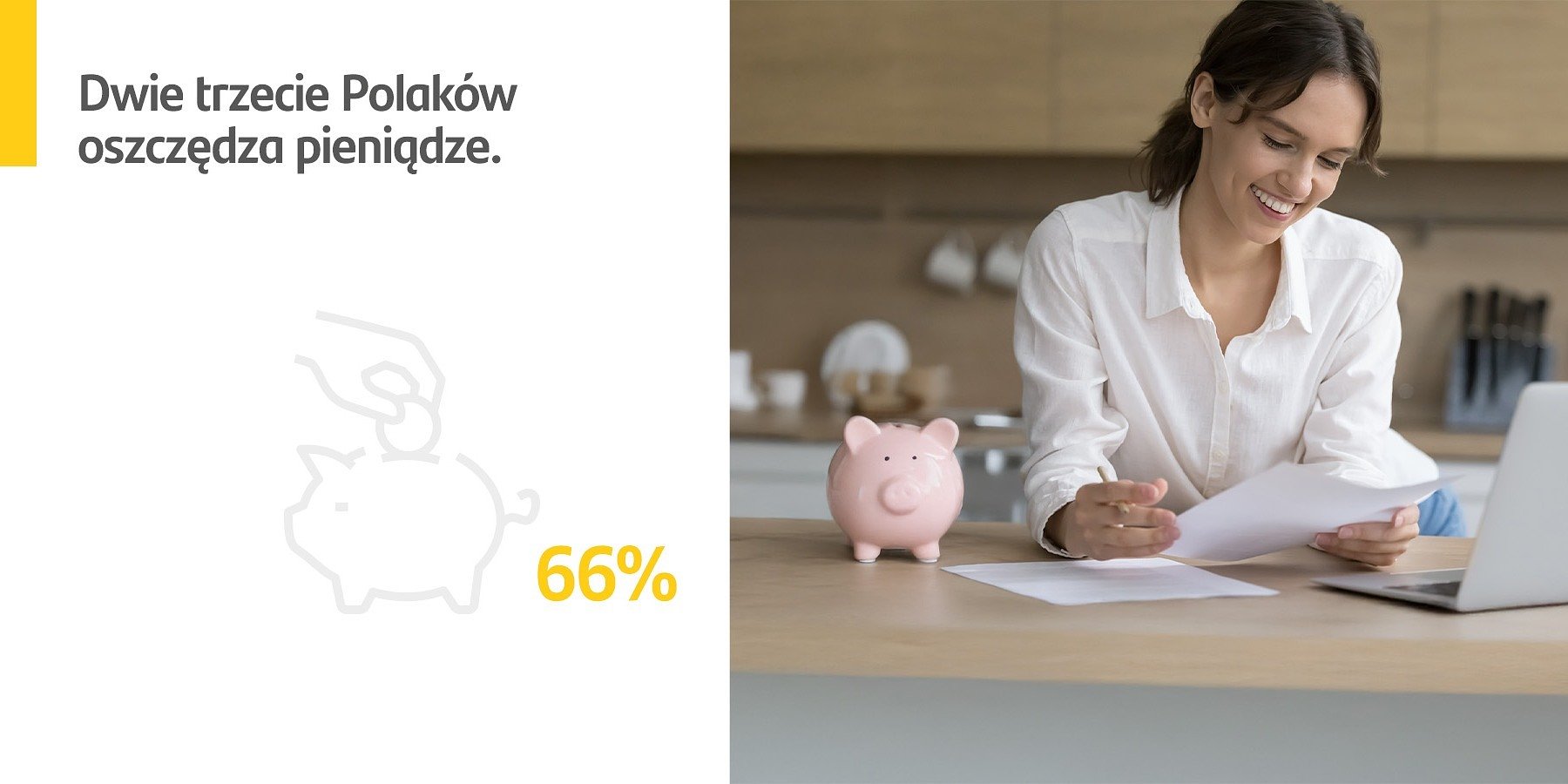 Santander Consumer Bank: Już dwie trzecie Polaków oszczędza pieniądze