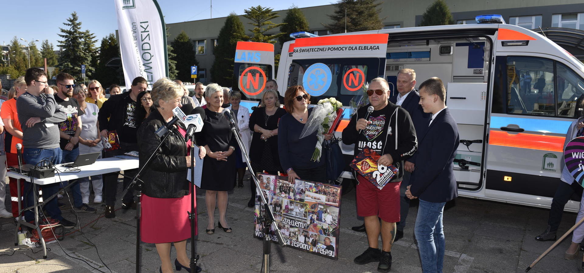 Nowa karetka od WOŚP dla Wojewódzkiego Szpitala Zespolonego w Elblągu