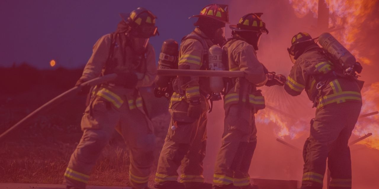 ​Fire Department Battles Late Night Blaze