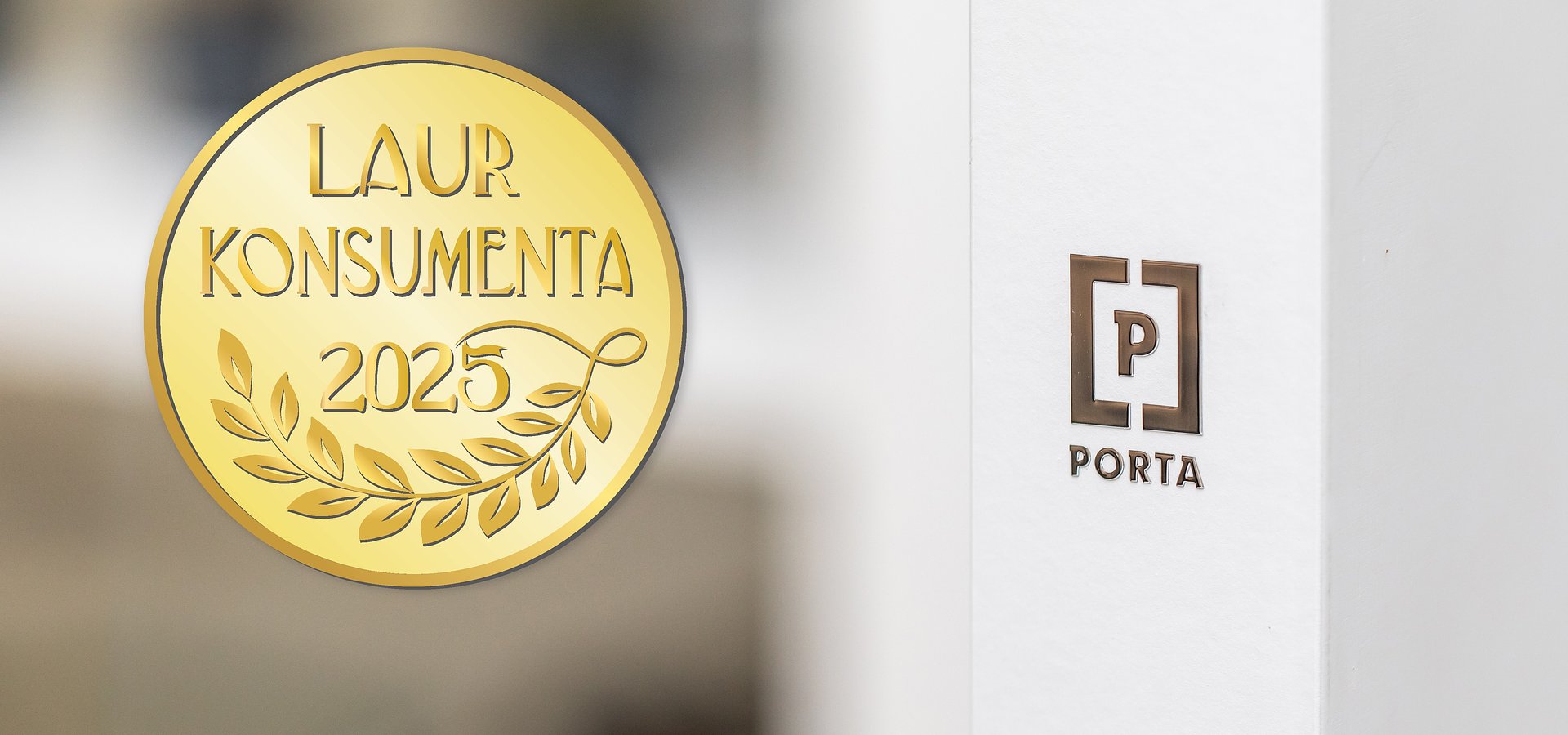 Znowu na podium! PORTA zdobywa Złoty Laur Konsumenta 2025.