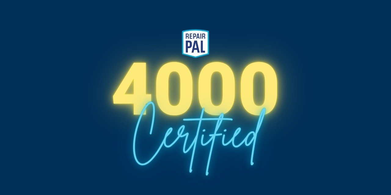 RepairPal Reaches 4,000 Certified Auto Repair Locations Nationwide