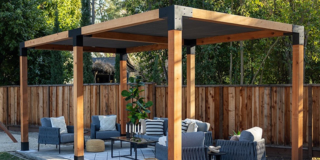 Pergolas Made Easy: New Outdoor Accents® Sage System™ Connectors Allow DIYers to Build Outdoor Shade Structures Quickly