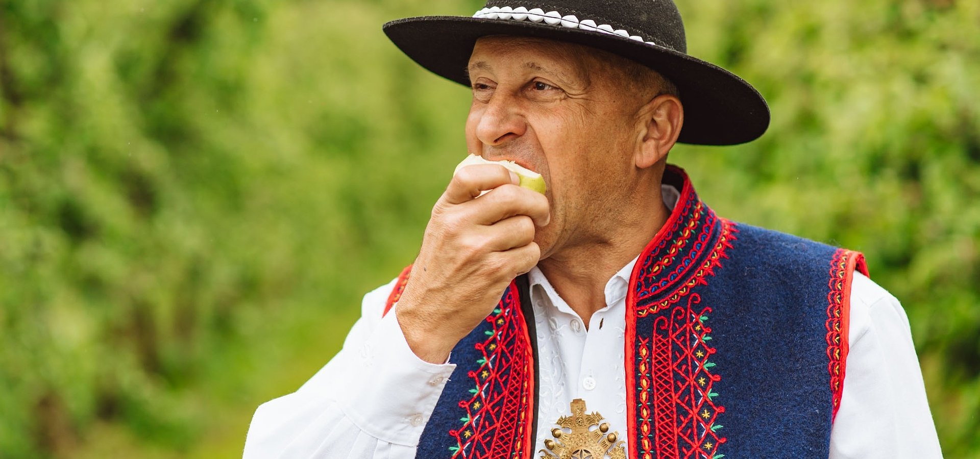 Jedno jabłko dziennie! - apel Krzysztofa Maurera z Łąckiej Drogi Owocowej