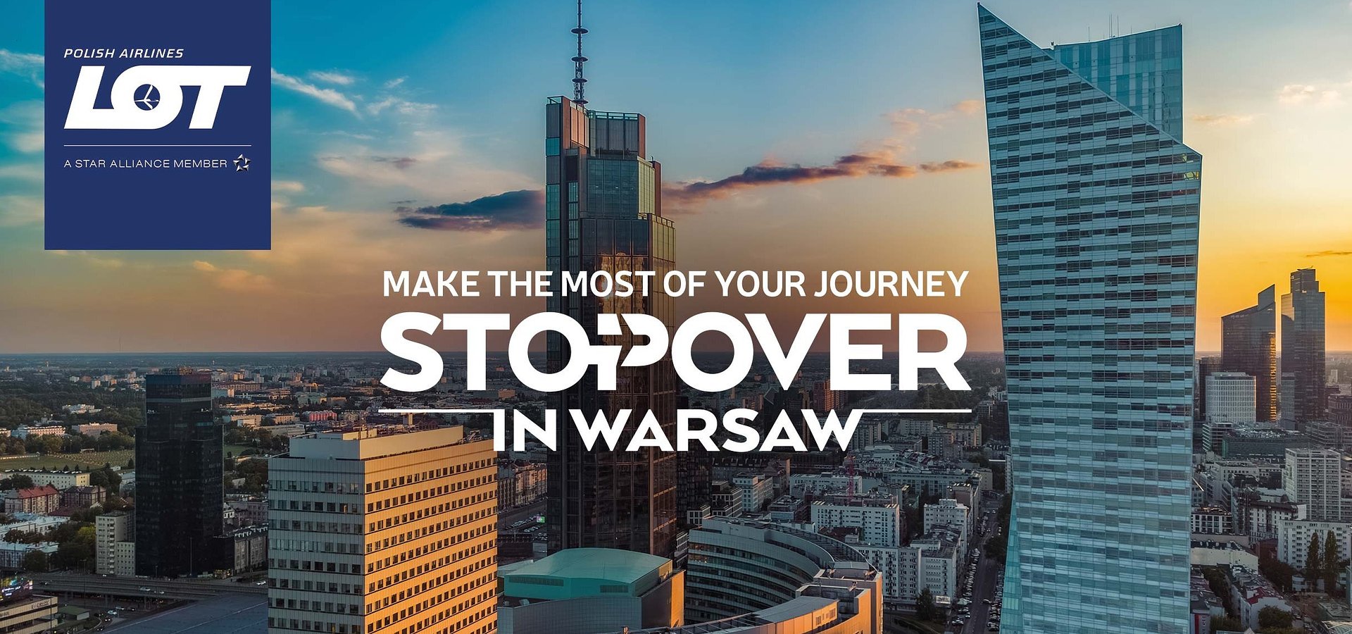 Enjoy a break in the very heart of Europe and discover Poland – LOT Polish Airlines presents LOT Stopover offer