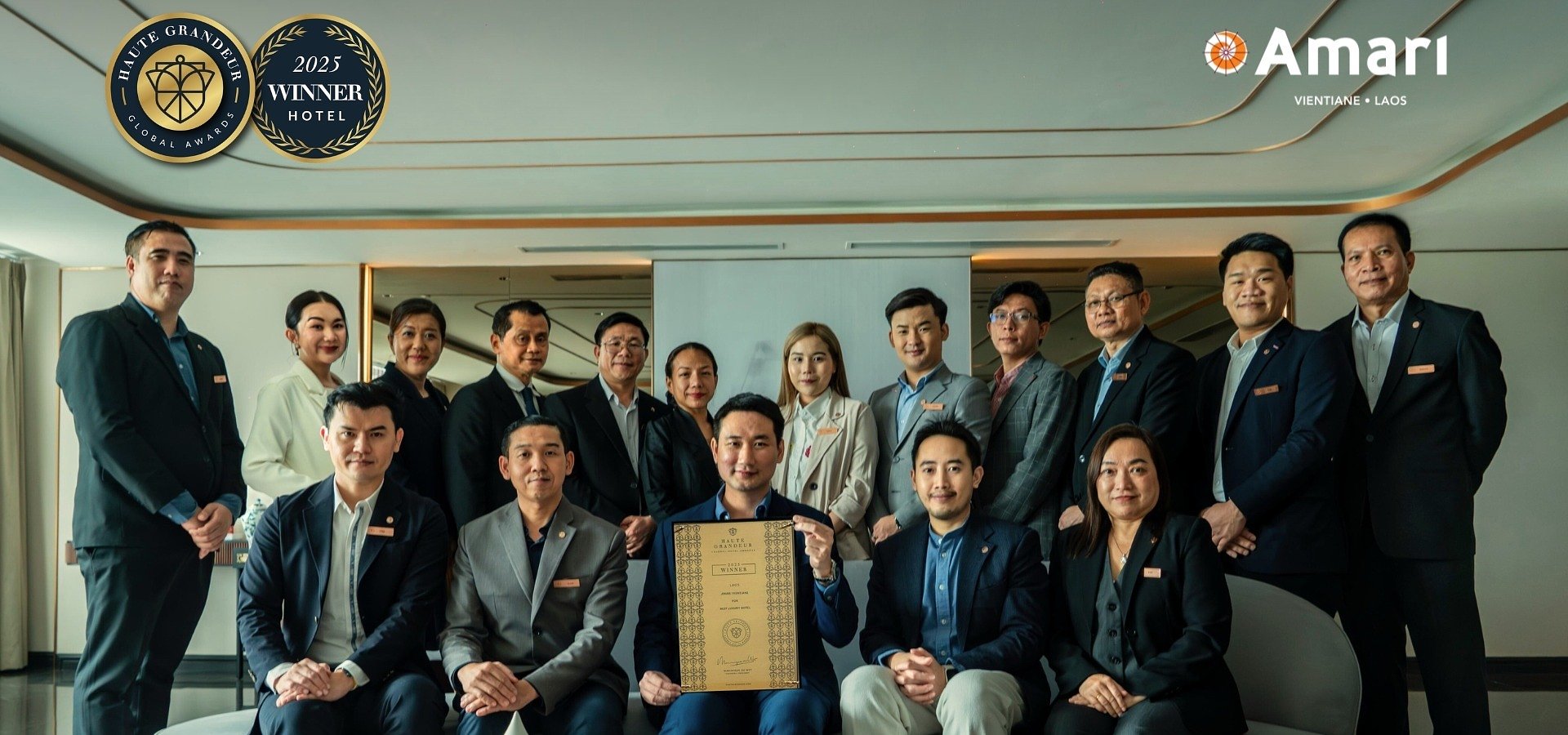 Amari Vientiane, Laos, Honoured with Four Prestigious Awards at the Haute Grandeur Global Awards 2025