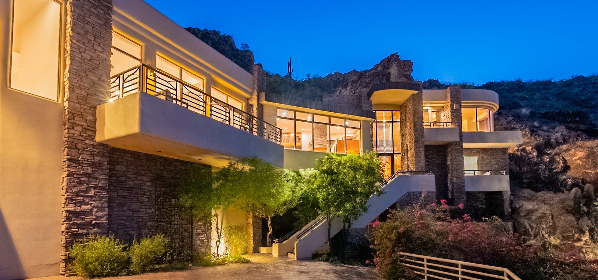 Custom-Built Mummy Mountain Estate by Salcito Homes Atop Nearly 1.5 Acres in Exclusive Guard-Gated Community of La Place du Sommet Listed for $5,000,000 by Coldwell Banker Realty