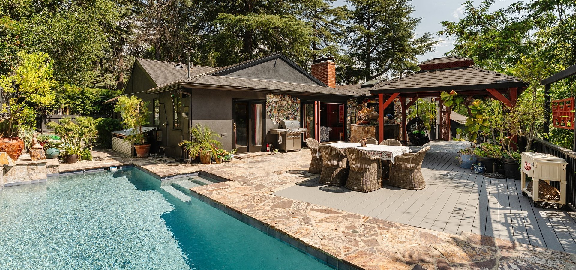 Private La Cañada Flintridge Designer's Retreat with Fire Safety Innovations Listed for $2,695,000 by Coldwell Banker Realty