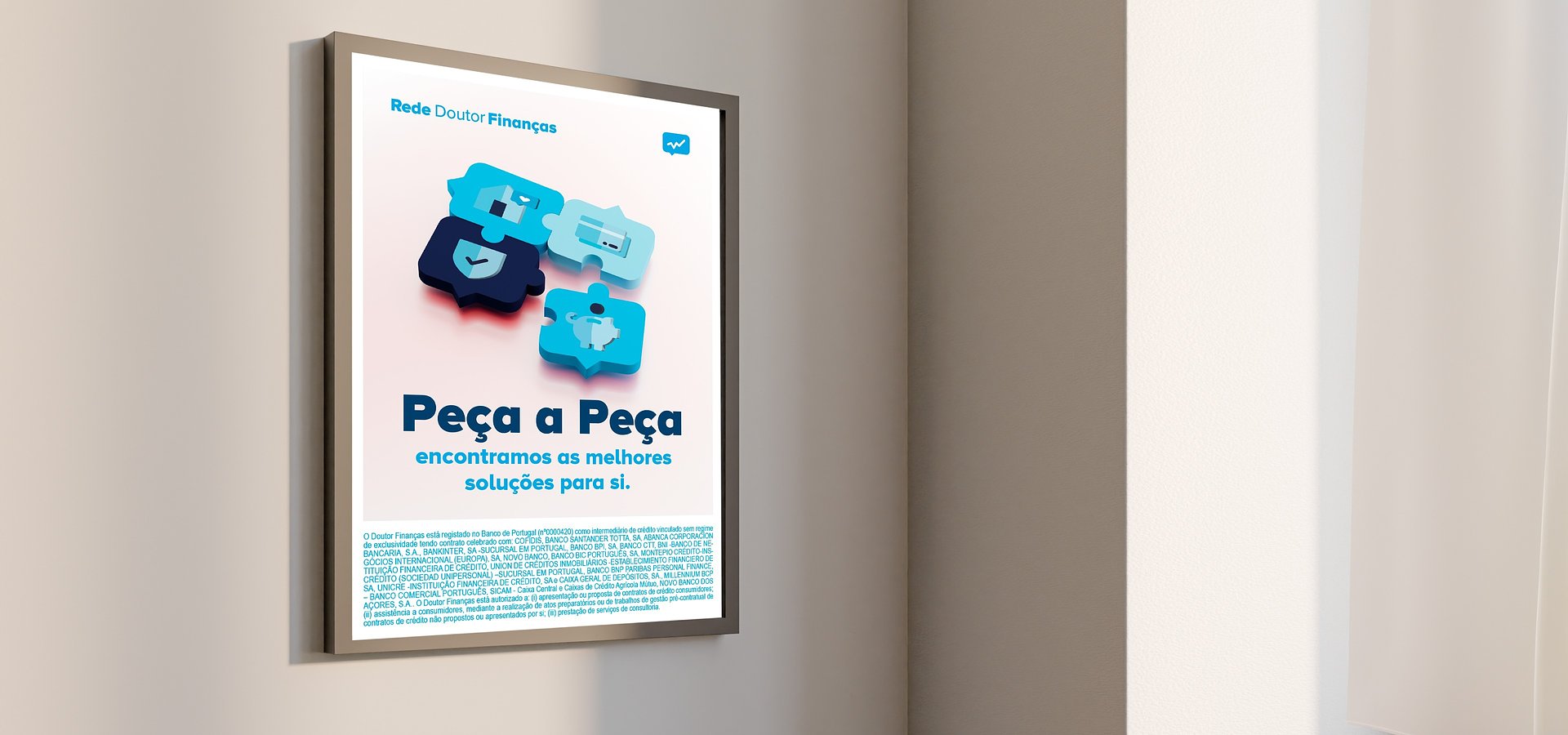 Rede Doutor Finanças lança “Peça a Peça”: a sua primeira grande campanha nacional com presença física