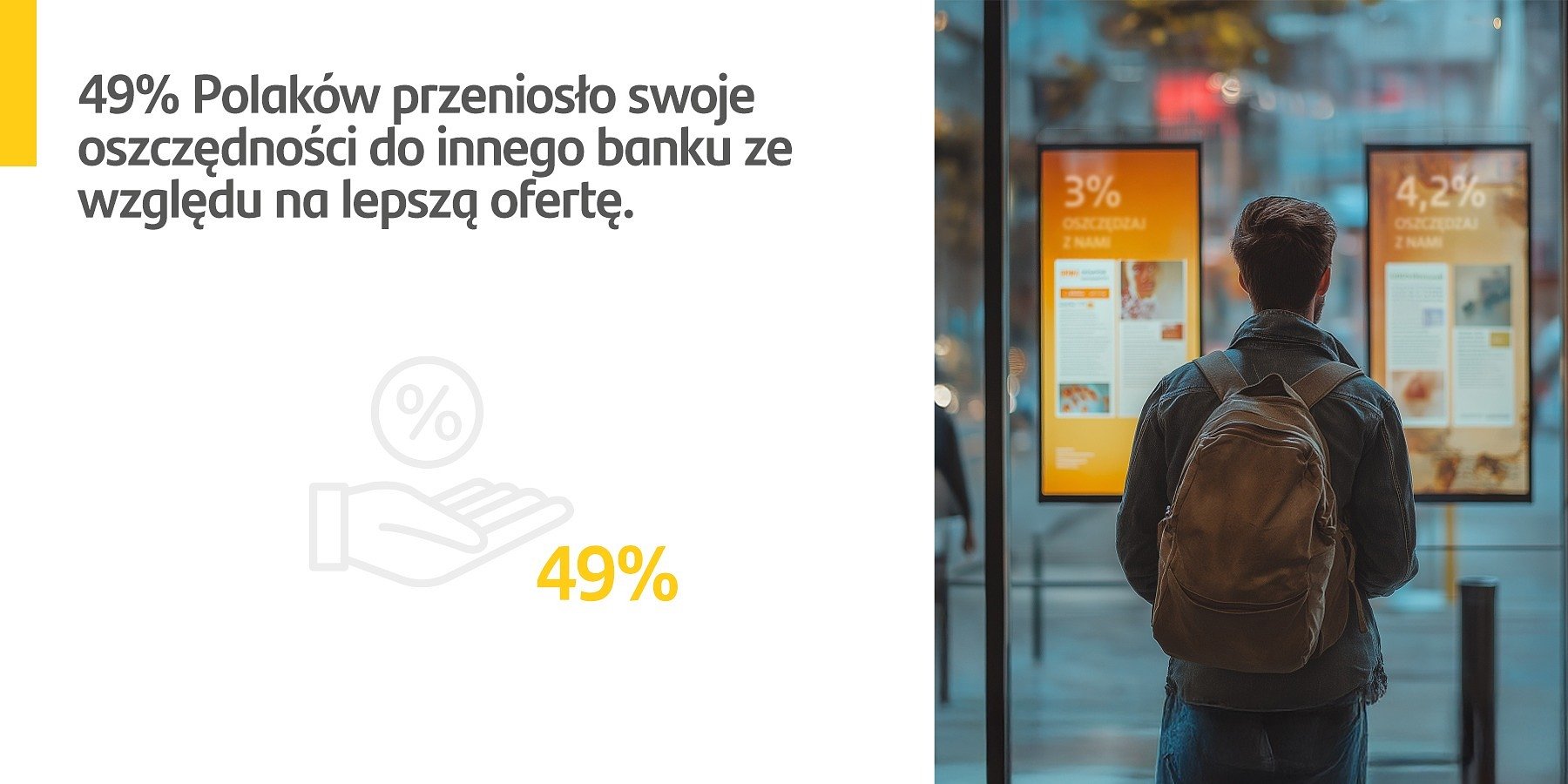 Santander Consumer Bank: Prawie połowa Polaków przeniosła swoje oszczędności do innego banku z powodu lepszej oferty
