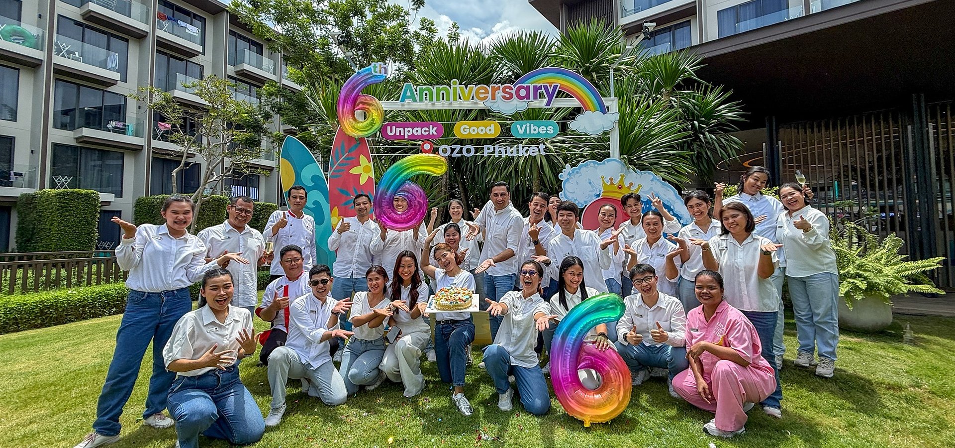 OZO Phuket, Thailand, Celebrates Six Years of Sun, Fun and Family Memories