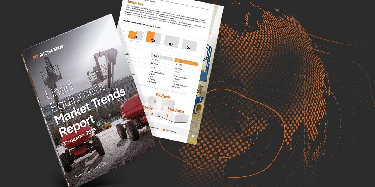 Gebrauchtmaschinenmarkt in Europa zeigt veränderte Nachfrage im Miet- und Transportsektor