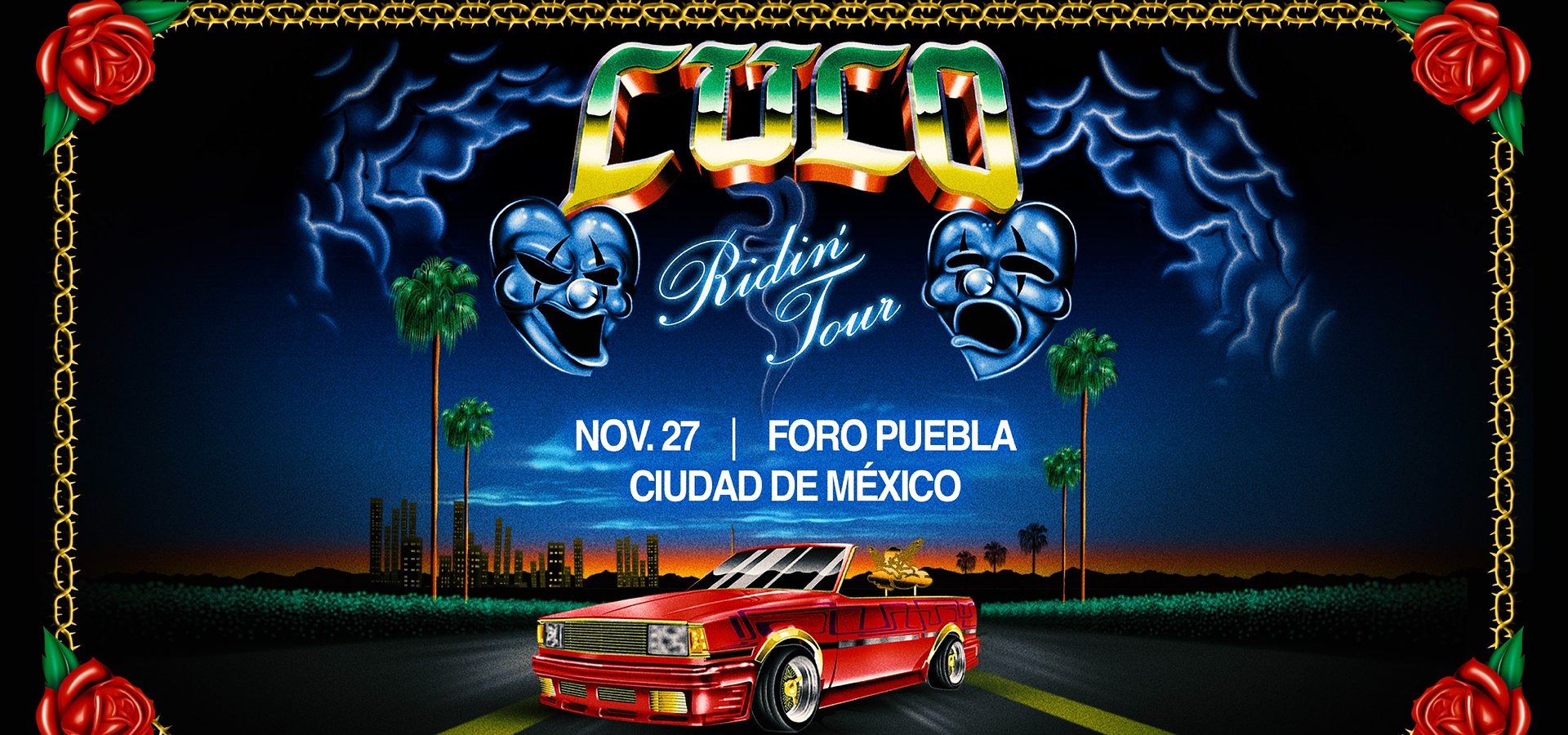 Cuco nos hará soñar con su Ridin' Tour