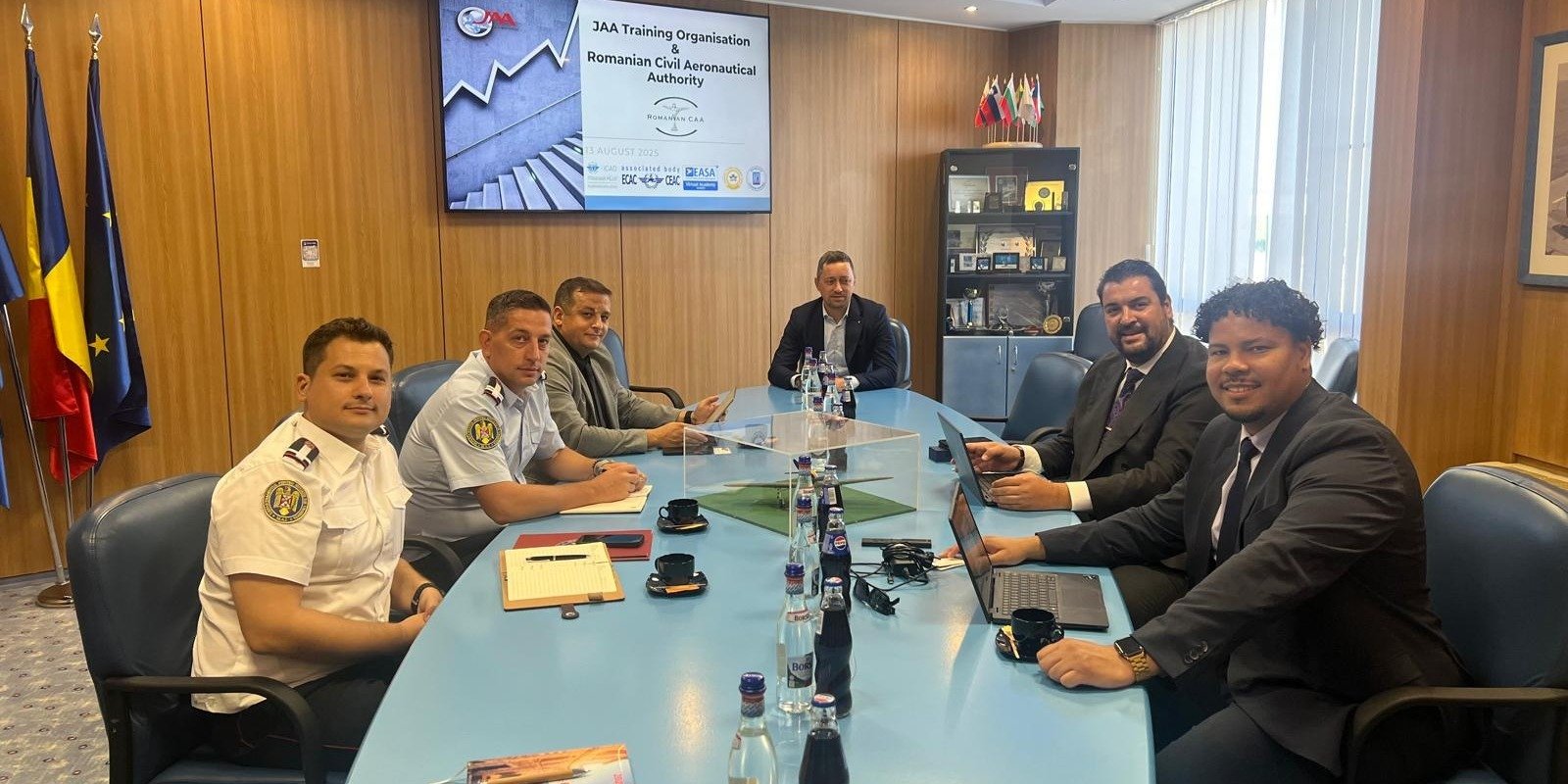 JAA TO and Romanian CAA Forge Closer Ties on Aviation Training