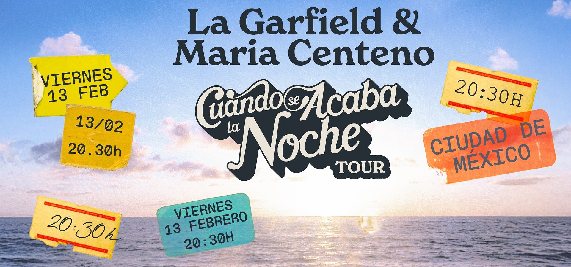 Los tapatíos de La Garfield regresan a la CDMX con su gira: Cuando Se Acaba La Noche