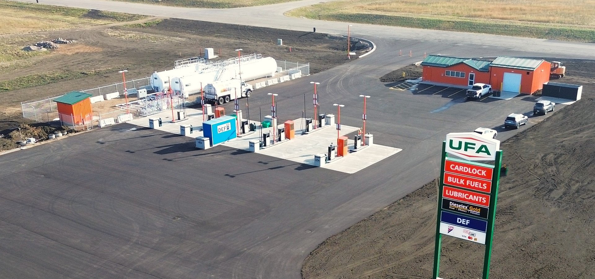 UFA Opens New Petroleum Cardlock at Saskatchewan’s Global Transportation Hub