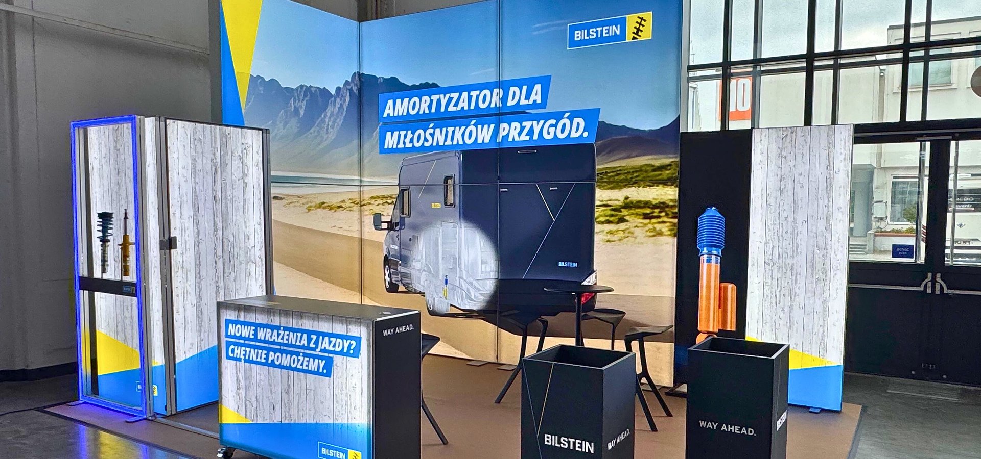 Bilstein zaprasza do Poznania na targi kamperów, przyczep kempingowych i sprzętu biwakowego