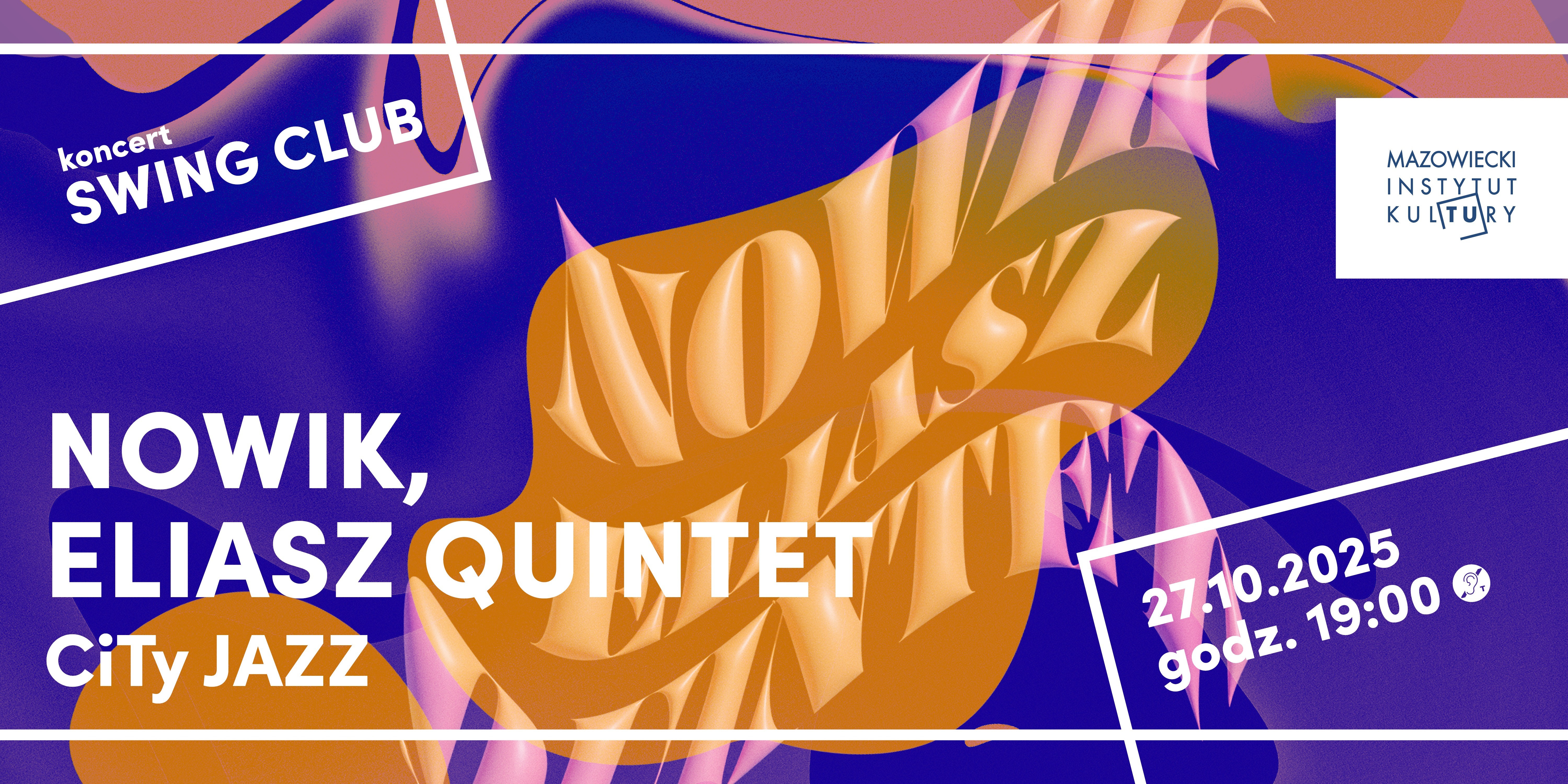 Jesień w rytmie jazzu – Swing Club z Nowik, Eliasz Quintet w koncercie CiTy Jazz.