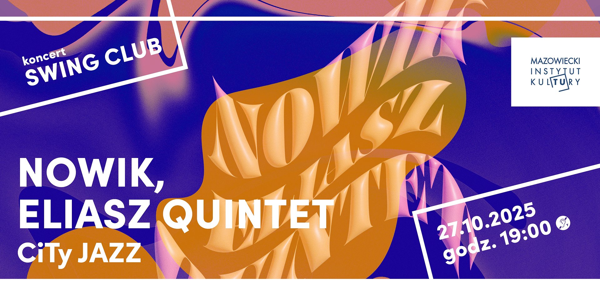 Jesień w rytmie jazzu – Swing Club z Nowik, Eliasz Quintet w koncercie CiTy Jazz.