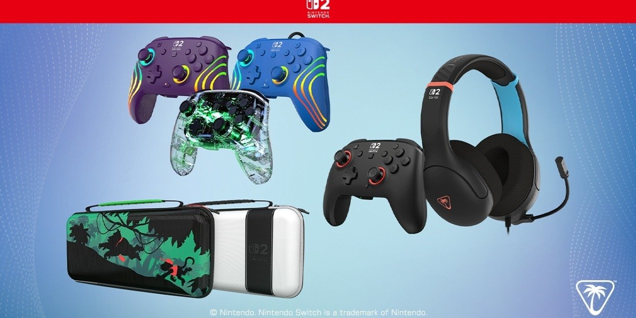 Nowe kontrolery, etui i osłona ekranu. Nowości Turtle Beach z oficjalną licencją do Nintendo Switch 2